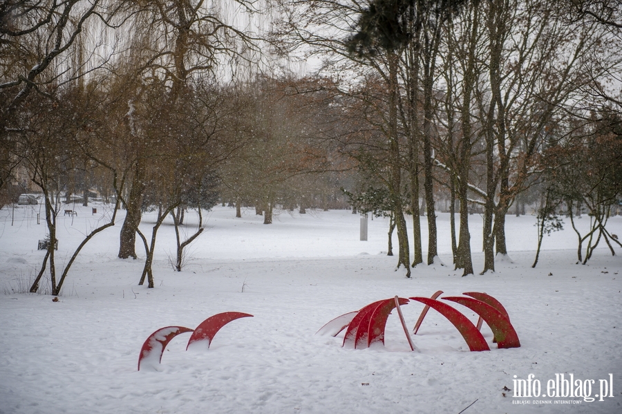 Park Kajki i Rany Ogrd zimow por, fot. 31