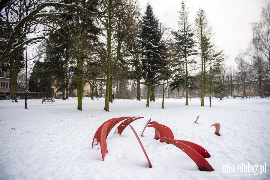 Park Kajki i Różany Ogród zimową porą, fot. 37