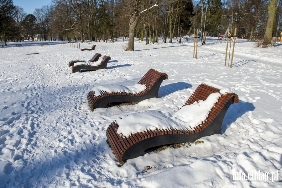 Park Modrzewie zimow por..., fot. 24