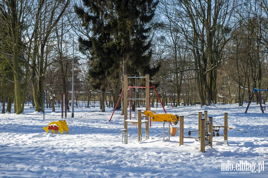 Park Modrzewie zimow por..., fot. 29