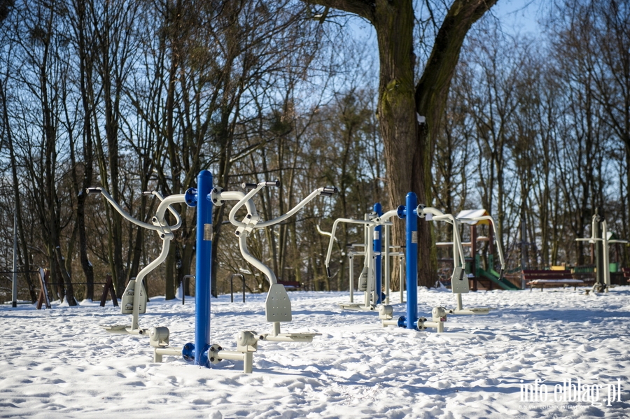 Park Modrzewie zimow por..., fot. 33