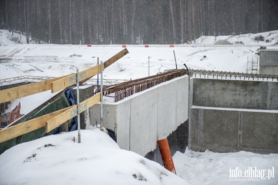 Fotorelacja info.elblag.pl z prac przy budowie Kanau eglugowego przez Mierzej Wilan - luty 2021, fot. 66