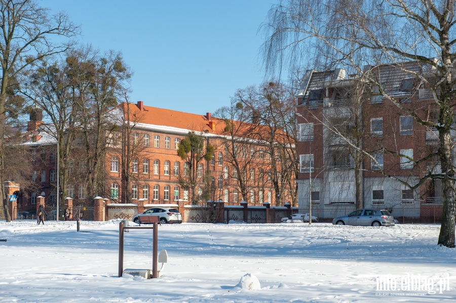 Park im. Generaa Bolesawa Nieczuja-Ostrowskiego zimow por, fot. 10