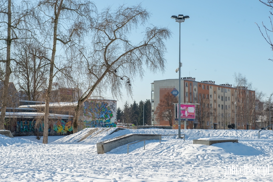 Park im. Generaa Bolesawa Nieczuja-Ostrowskiego zimow por, fot. 20