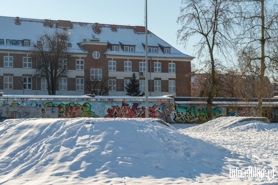 Park im. Generaa Bolesawa Nieczuja-Ostrowskiego zimow por, fot. 21