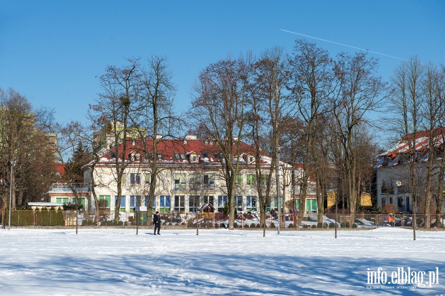 Park im. Generaa Bolesawa Nieczuja-Ostrowskiego zimow por, fot. 33