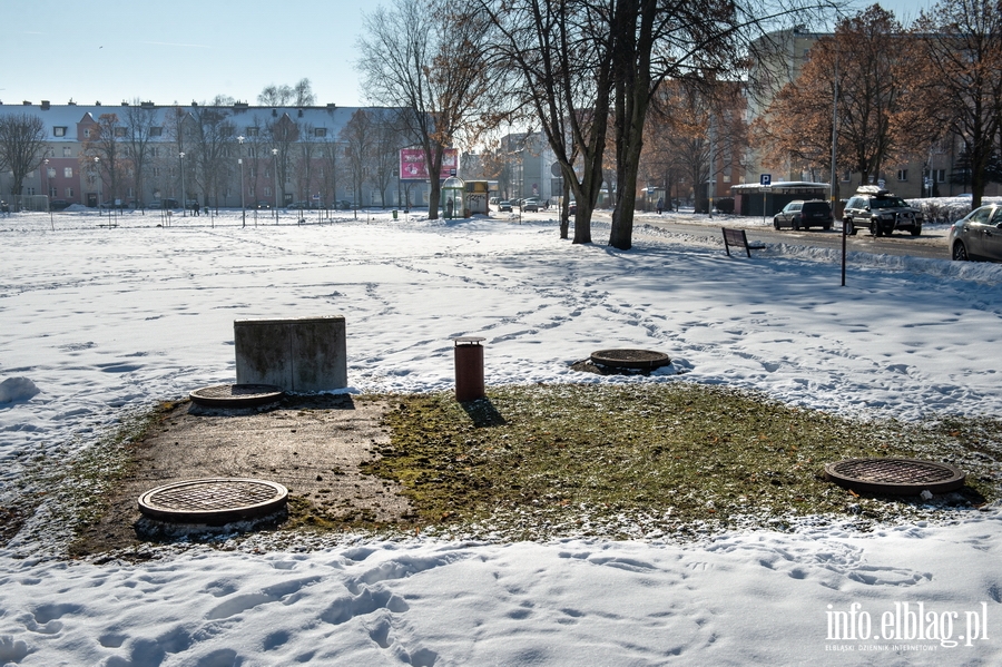 Park im. Generaa Bolesawa Nieczuja-Ostrowskiego zimow por, fot. 38