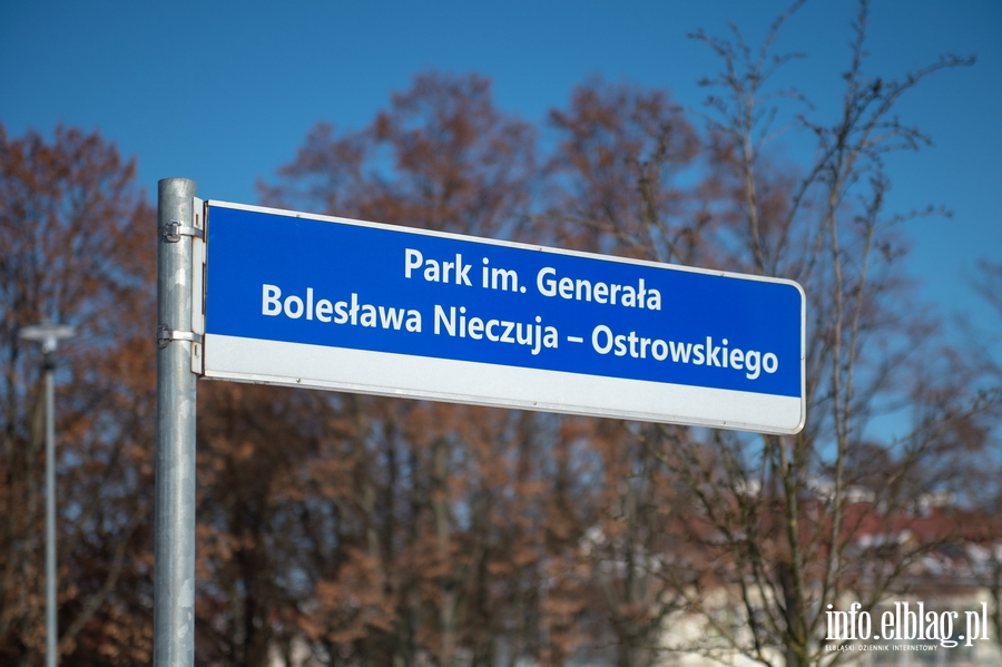 Park im. Generaa Bolesawa Nieczuja-Ostrowskiego zimow por, fot. 39