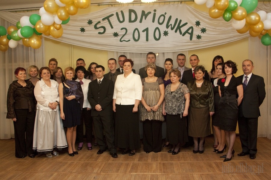 Studniówka 2010 w Zespole Szkół Inżynierii Środowiska i Usług, fot. 4