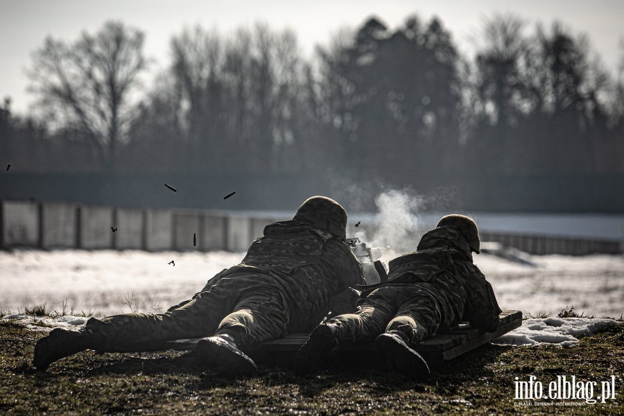 Szkolenia onierzy z 43 Batalionu Lekkiej Piechoty w Braniewie, fot. 6