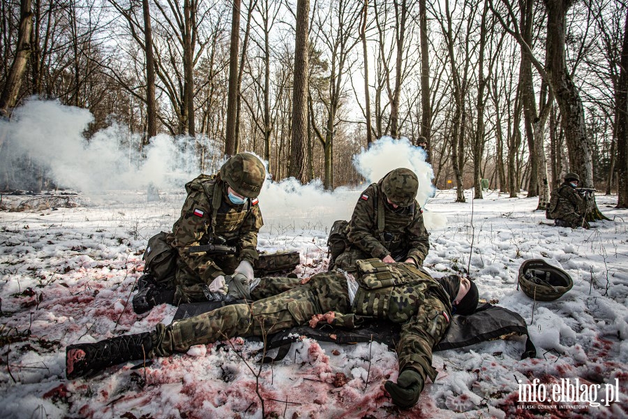 Szkolenia onierzy z 43 Batalionu Lekkiej Piechoty w Braniewie, fot. 12