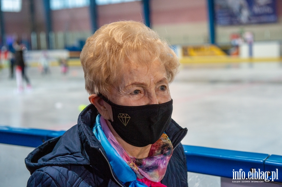 Helena Pilejczyk ju od 10 lat jest patronk elblskiego lodowiska. "Dla modych to wzorzec do naladowania", fot. 2