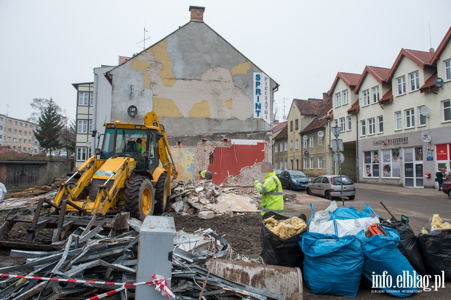 Wyburzenie pawilonu przy ul. Kosynierw Gdyskich, fot. 3