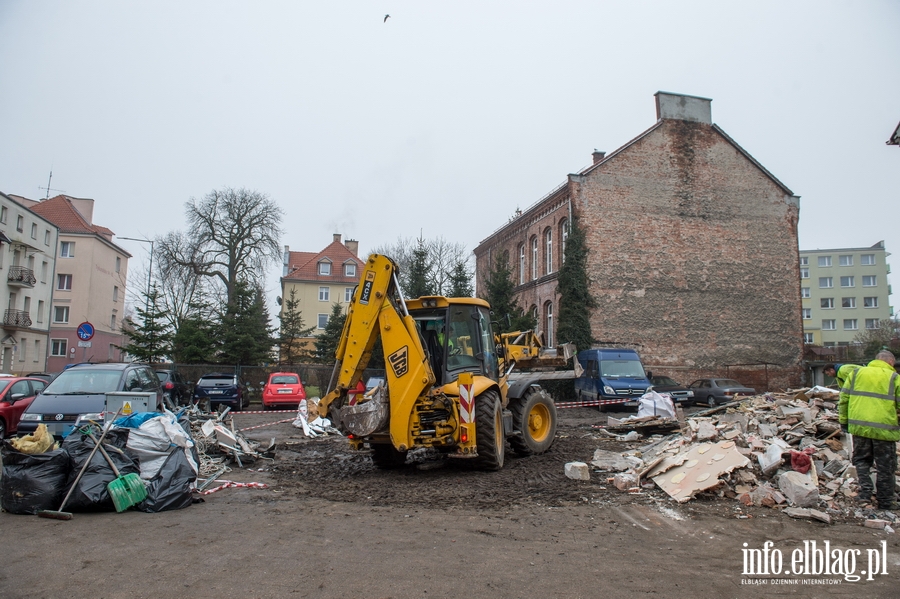 Wyburzenie pawilonu przy ul. Kosynierw Gdyskich, fot. 5
