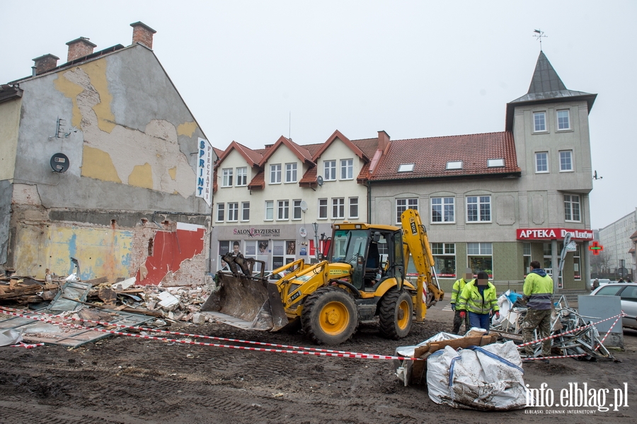 Wyburzenie pawilonu przy ul. Kosynierw Gdyskich, fot. 10