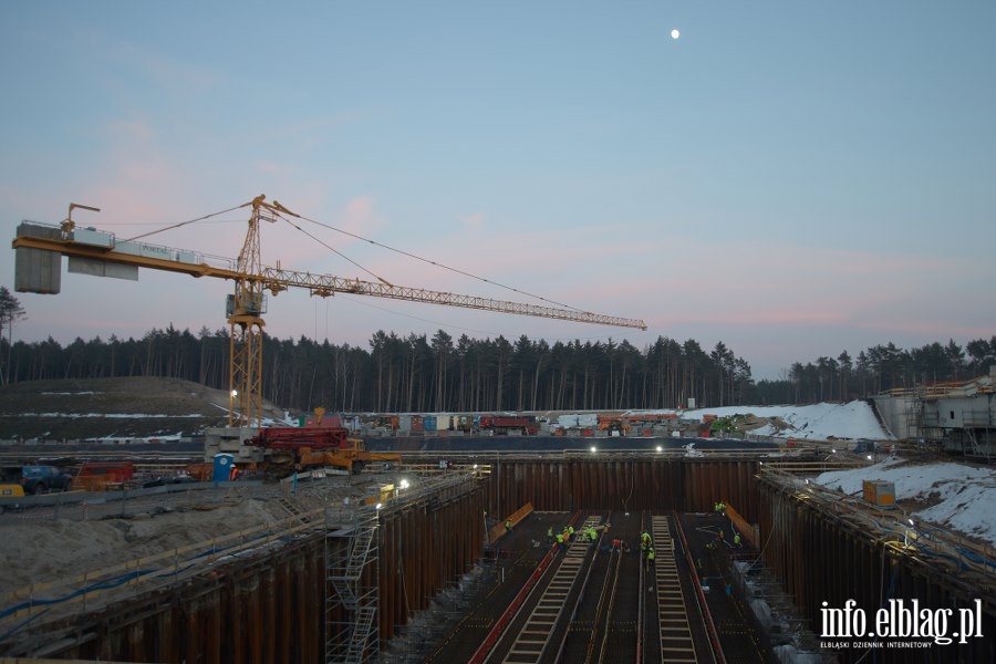 Na Przekopie pierwsze betonowanie na luzie, fot. 2