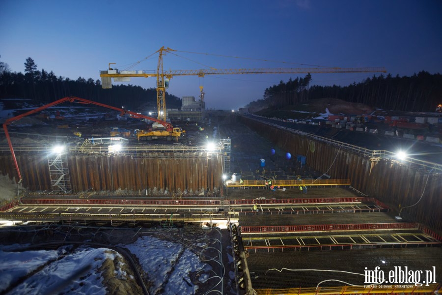 Na Przekopie pierwsze betonowanie na luzie, fot. 5