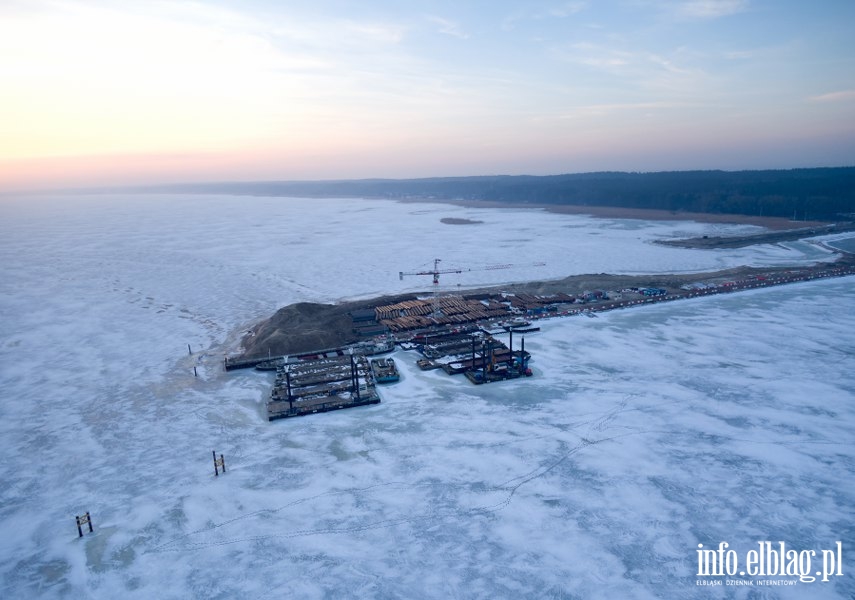 Na Przekopie pierwsze betonowanie na luzie, fot. 16