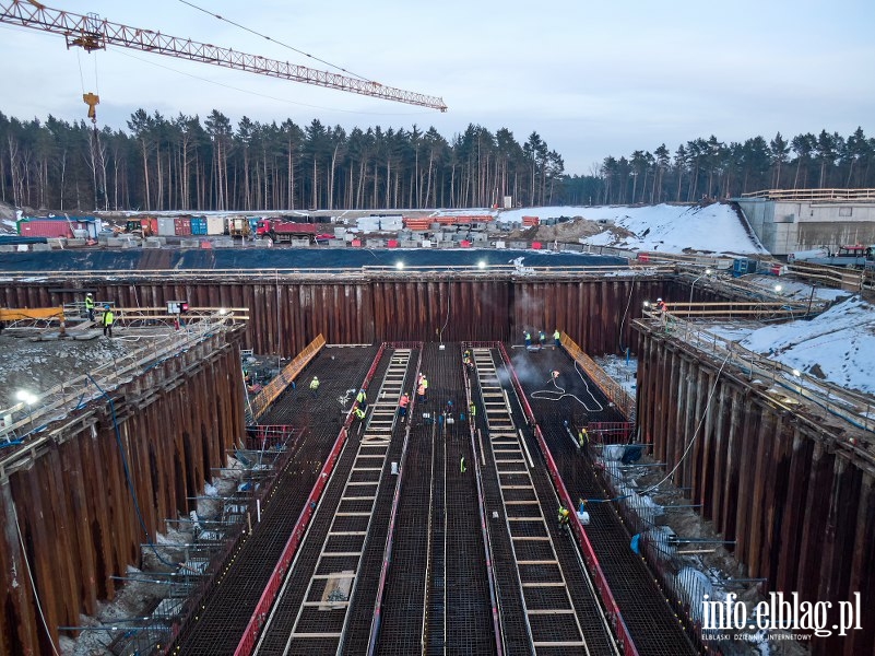 Na Przekopie pierwsze betonowanie na luzie, fot. 22