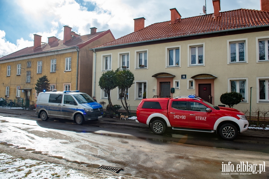 Poar w budynku przy Grochowskiej. Ewakuowano mieszkacw, fot. 3