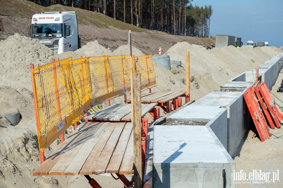 Wizytacja ministra infrastruktury Andrzeja Adamczyka na przekopie , fot. 15