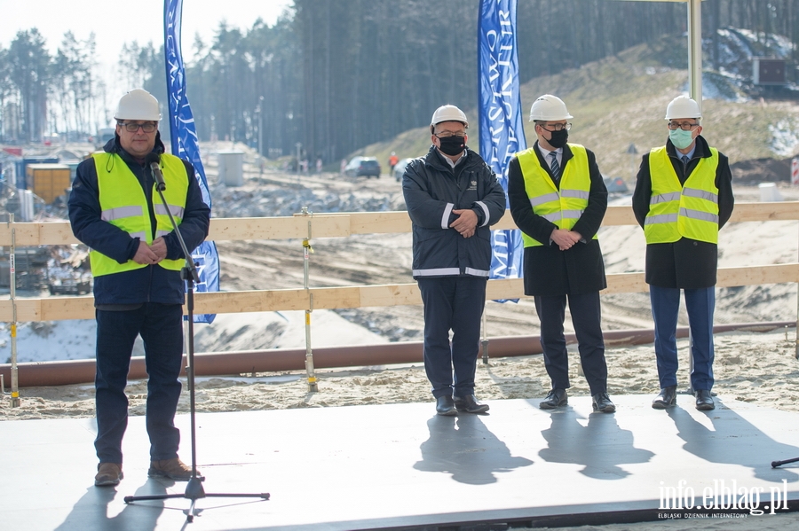 Wizytacja ministra infrastruktury Andrzeja Adamczyka na przekopie , fot. 103