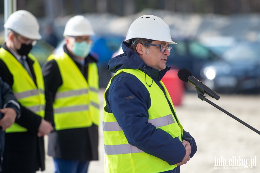 Wizytacja ministra infrastruktury Andrzeja Adamczyka na przekopie , fot. 105