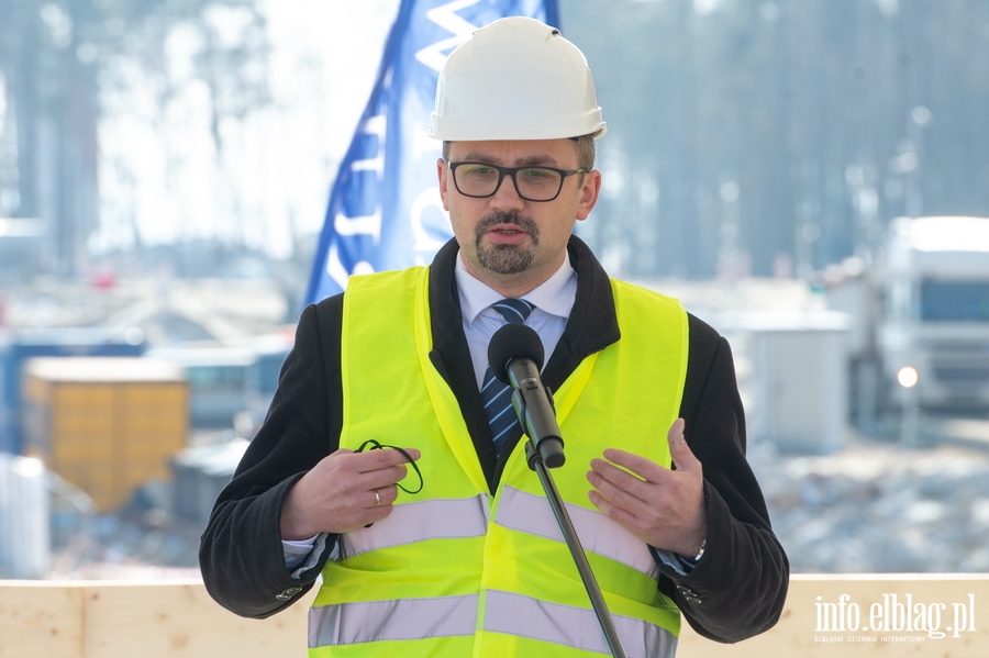 Wizytacja ministra infrastruktury Andrzeja Adamczyka na przekopie , fot. 110