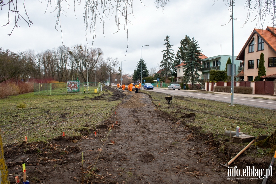 Budowa ścieżek rowerowych i chodników przy ul. Agrykola i ul. Kościuszki, fot. 15