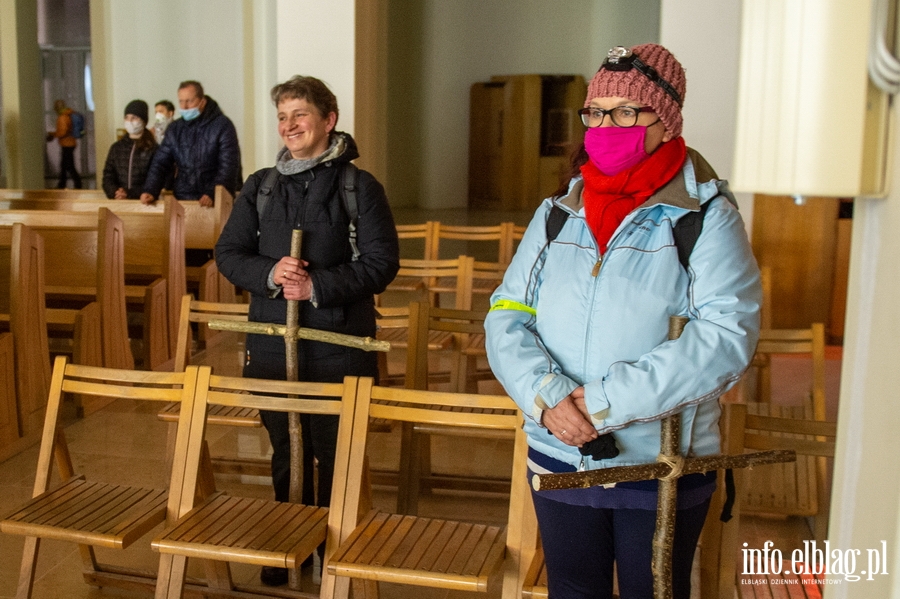 Ekstremalna Droga Krzyowa z Elblga w czasie pandemii, fot. 12