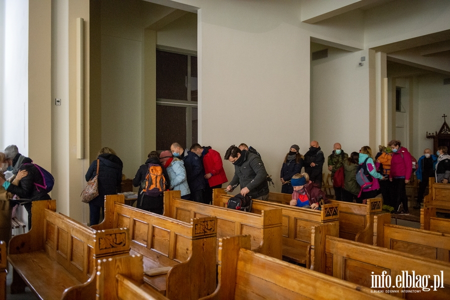 Ekstremalna Droga Krzyowa z Elblga w czasie pandemii, fot. 19