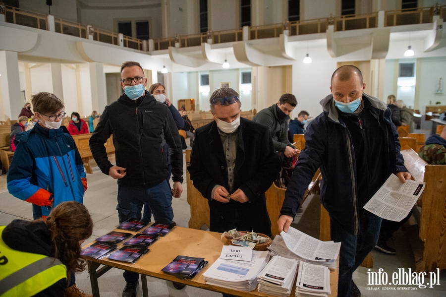 Ekstremalna Droga Krzyżowa z Elbląga w czasie pandemii, fot. 25