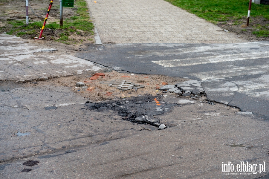 Remont drogi dojazdowej midzy ul. Hetmask a 3 Maja, fot. 11