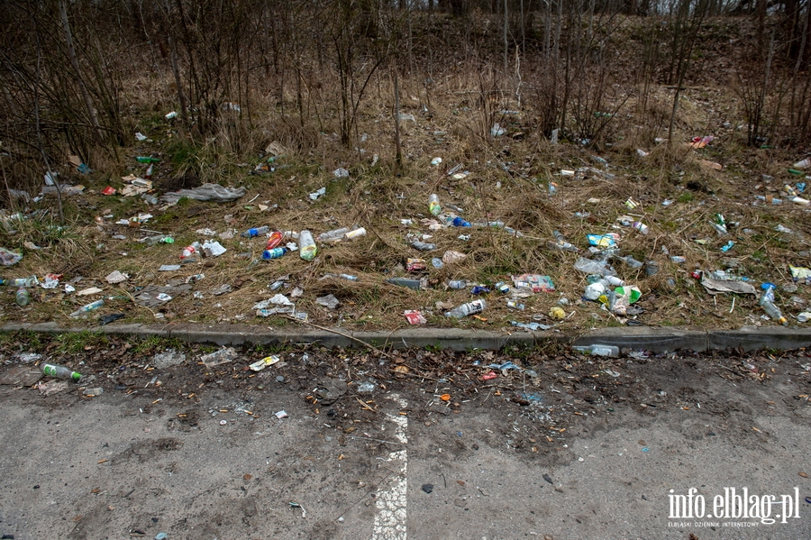 Zamiecony trawnik przy ul. Kwiatkowskiego na Modrzewinie , fot. 12