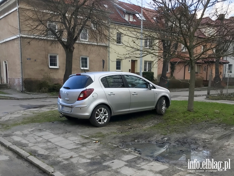 Mistrzowie parkowania w Elblgu (cz 84), fot. 7