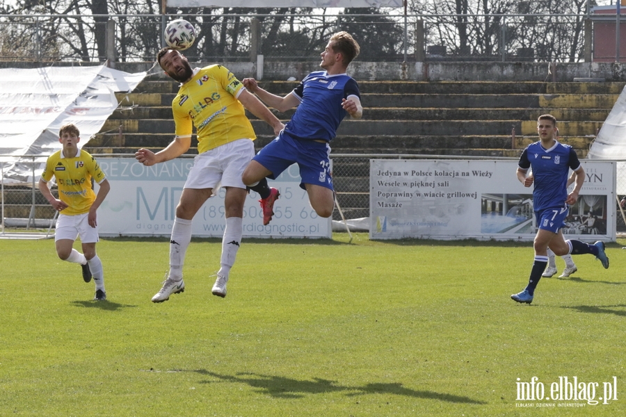 ZKS Olimpia Elblg - KKS Lech II Pozna 3:1, fot. 1