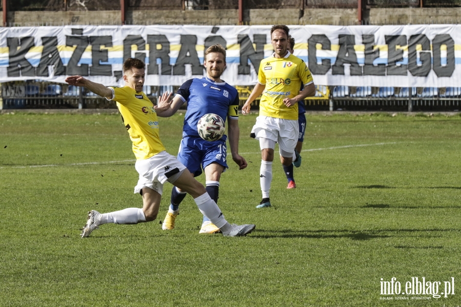 ZKS Olimpia Elblg - KKS Lech II Pozna 3:1, fot. 2