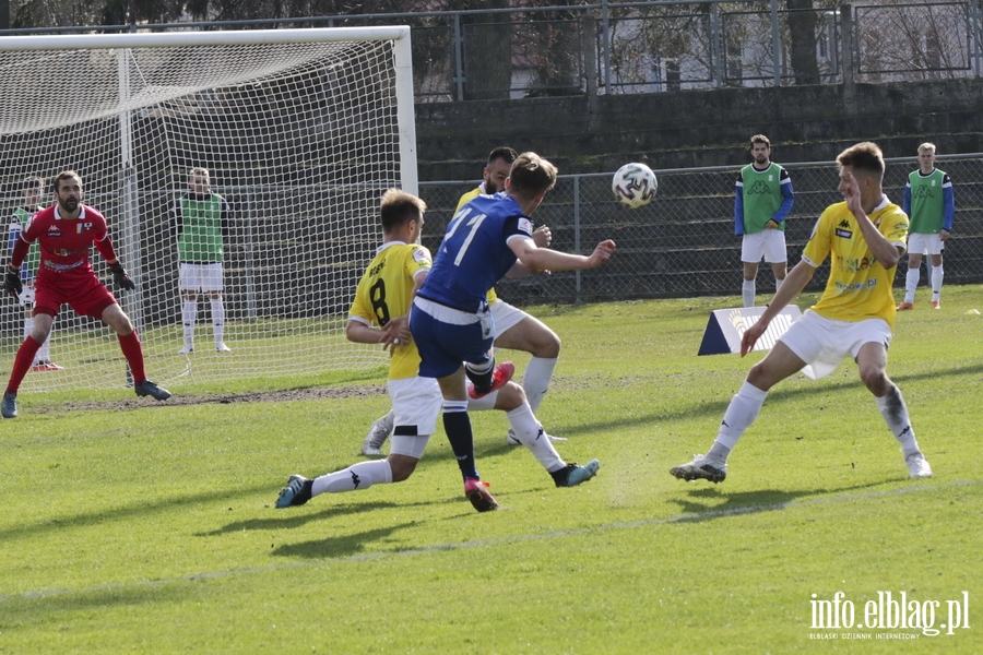 ZKS Olimpia Elblg - KKS Lech II Pozna 3:1, fot. 5