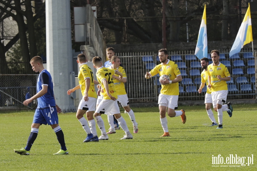 ZKS Olimpia Elblg - KKS Lech II Pozna 3:1, fot. 6