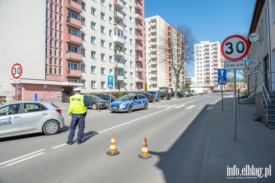 Ul. Kociuszki: 75-latka potrcona na przejciu dla pieszych, fot. 1