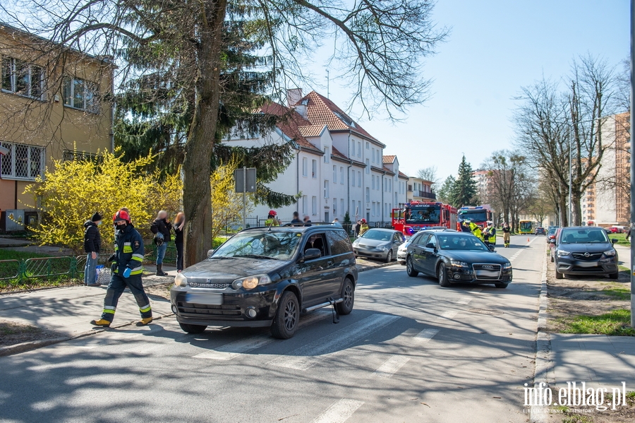 Ul. Kociuszki: 75-latka potrcona na przejciu dla pieszych, fot. 9