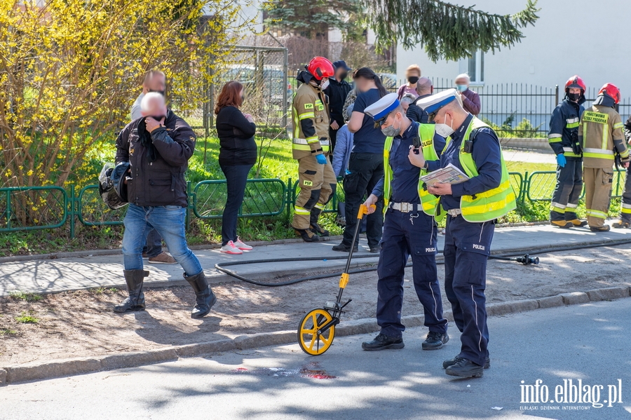 Ul. Kociuszki: 75-latka potrcona na przejciu dla pieszych, fot. 10