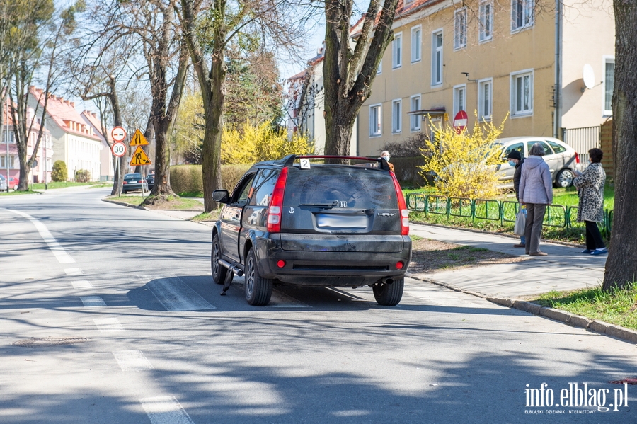 Ul. Kociuszki: 75-latka potrcona na przejciu dla pieszych, fot. 12