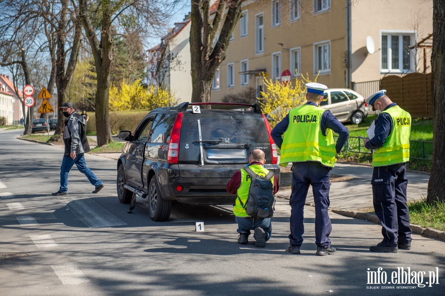 Ul. Kociuszki: 75-latka potrcona na przejciu dla pieszych, fot. 15