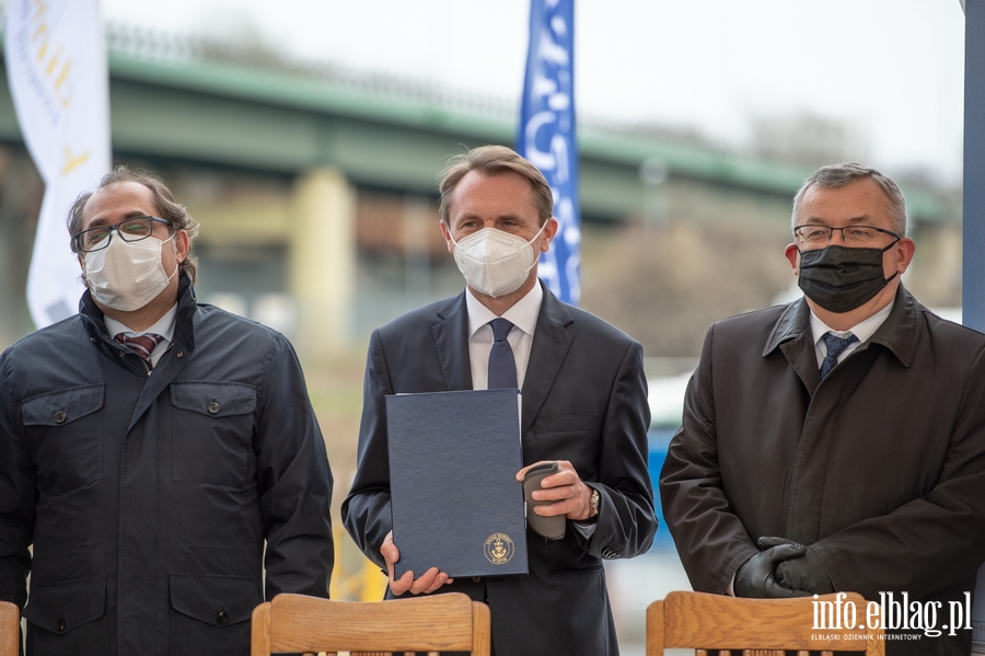 Podpisanie umowy drugiego etapu budowy przekopu na Mierzei Wilanej, fot. 37