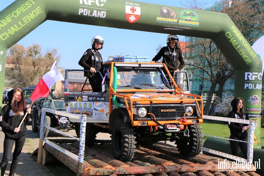 Elblg: Wystartowa rajd RFC Poland. Offroadowcy zmagaj si na Modrzewinie, fot. 3