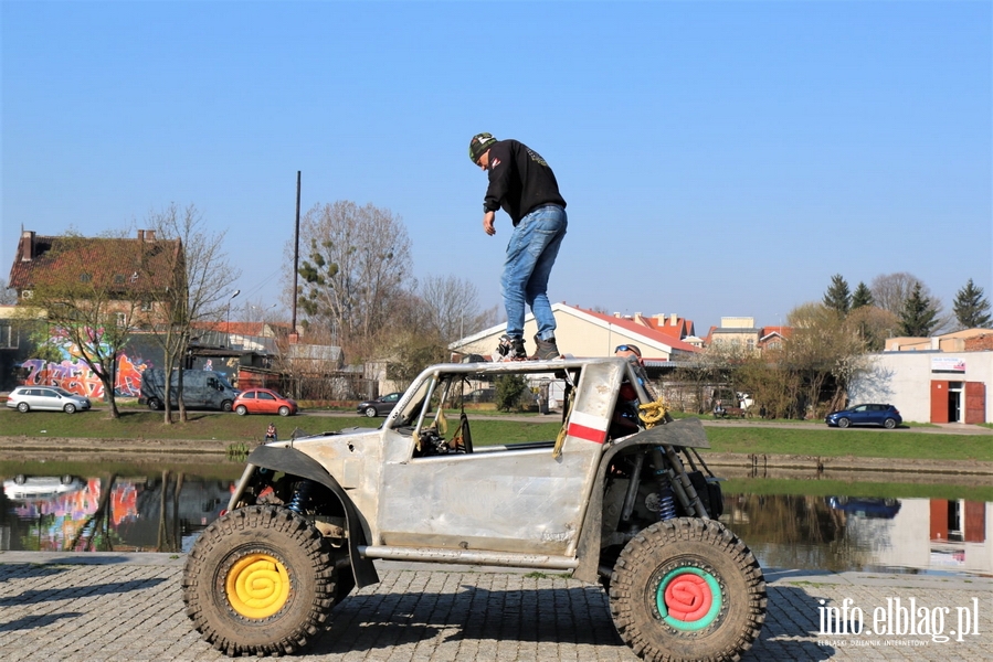 Elblg: Wystartowa rajd RFC Poland. Offroadowcy zmagaj si na Modrzewinie, fot. 4