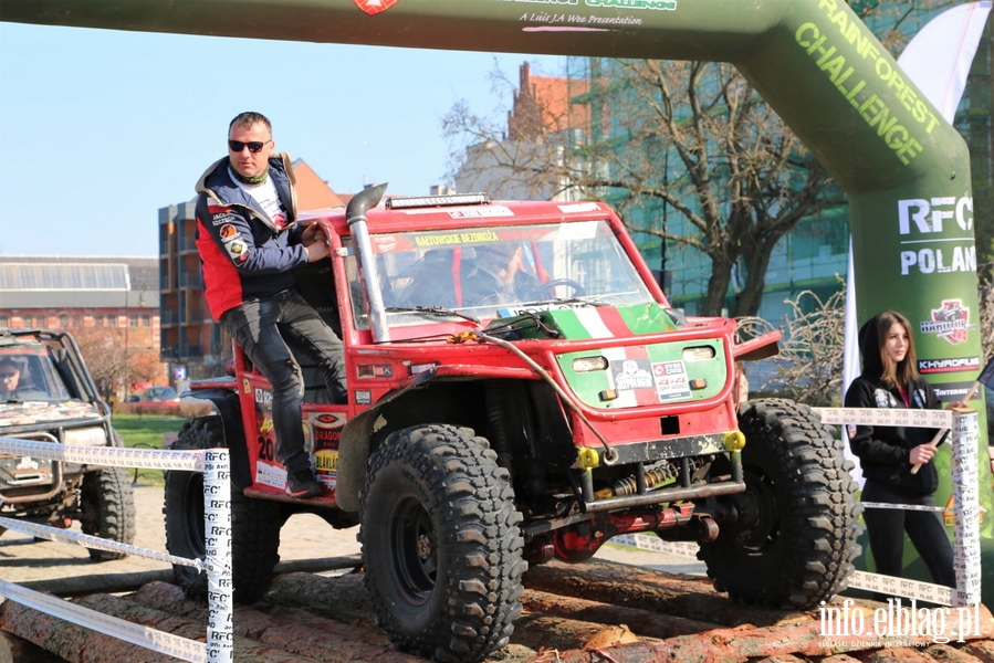 Elblg: Wystartowa rajd RFC Poland. Offroadowcy zmagaj si na Modrzewinie, fot. 5