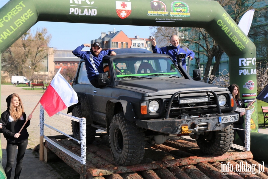 Elblg: Wystartowa rajd RFC Poland. Offroadowcy zmagaj si na Modrzewinie, fot. 6