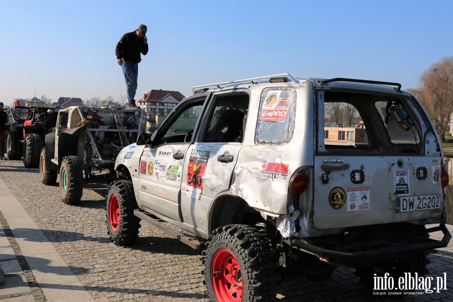 Elblg: Wystartowa rajd RFC Poland. Offroadowcy zmagaj si na Modrzewinie, fot. 12